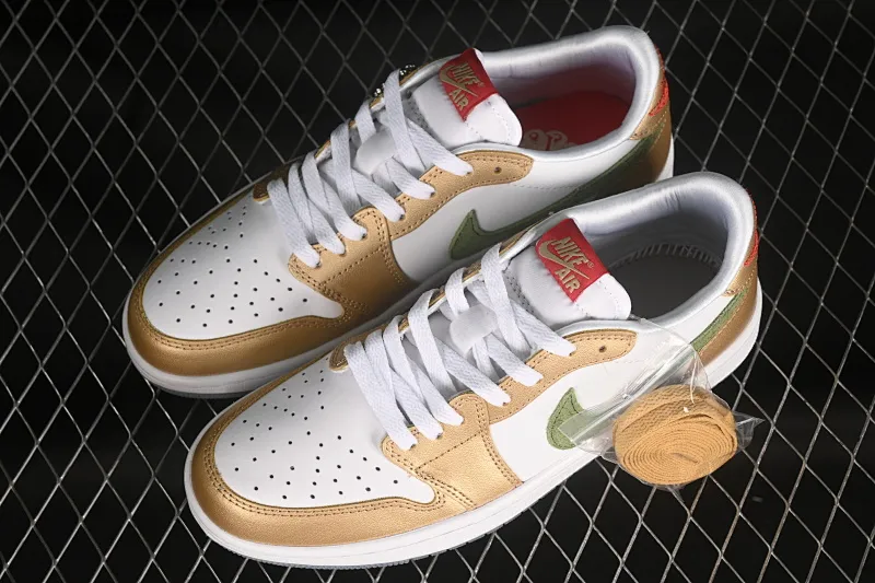 All categories Air Jordan Jordan series basketball shoes Air Jordan 1 Low Air Jordan 1 Low OG GS "Chinese New Year" AJ1 Joe 1 Year of the Dragon zodiac color low-top cultural casual sneakers FQ6593-100